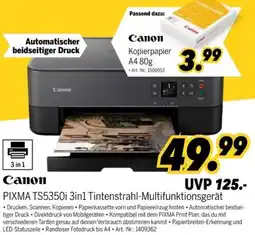 MEDIMAX Canon PIXMA TS5350i 3in1 Tintenstrahl-Multifunktionsgerät Angebot