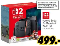 MEDIMAX NINTENDO Konsole Switch 2+ Mario Kart World-Set Angebot