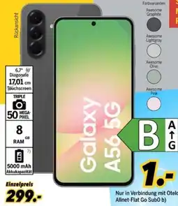 MEDIMAX SAMSUNG Galaxy A56 5G (128GB) Angebot