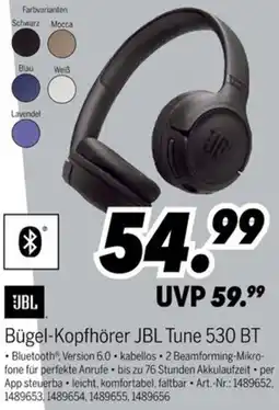 MEDIMAX Bügel-Kopfhörer JBL Tune 530 BT Angebot