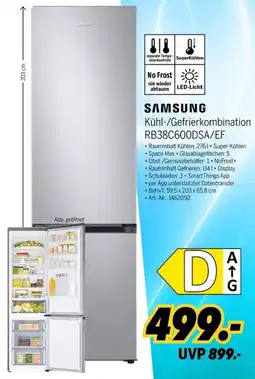 MEDIMAX SAMSUNG Kühl-/Gefrierkombination RB38C600DSA/EF Angebot