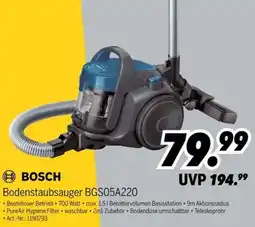 MEDIMAX BOSCH Bodenstaubsauger BGS05A220 Angebot