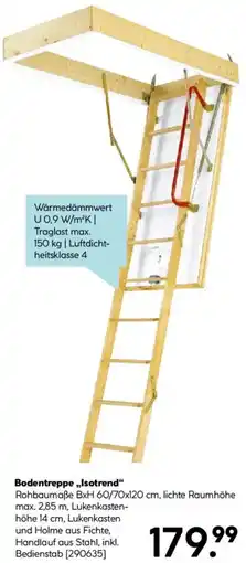 Hellweg Bodentreppe ,,Isotrend" Angebot