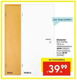 Hellweg Zimmertür Angebot