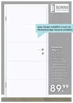 Hellweg Zimmertür „Fila V“ Angebot