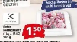 Multi Markt Roter Heringssalat Angebot