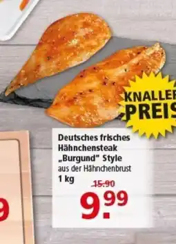 Multi Markt Deutsches frisches Hähnchensteak „Burgund" Style Angebot