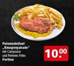 Multi Markt Putenschnitzel „Knusperpanade" Angebot