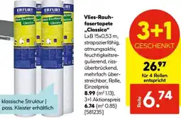 Hellweg ERFURT Vlies-Rauhfasertapete ,,Classico" Angebot