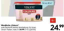 Hellweg VINCENT Wandfarbe ,,Colours" Angebot
