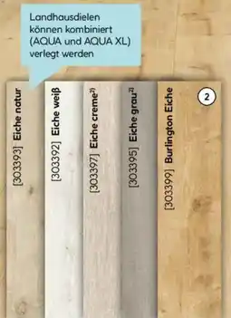 Hellweg Landhausdiele „Deluxe AQUA" Angebot