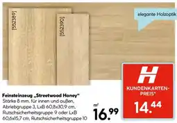 Hellweg Feinsteinzeug ,,Streetwood Honey" Angebot