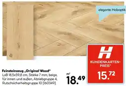 Hellweg Feinsteinzeug ,,Original Wood" Angebot