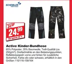 bauSpezi Scheibler active kinder-bundhose Angebot