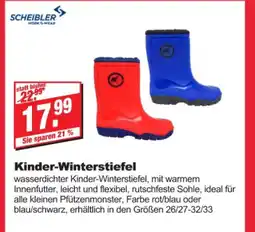 bauSpezi Scheibler kinder-winterstiefel Angebot