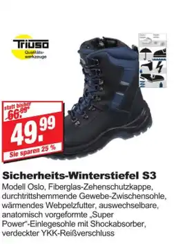 bauSpezi Triuso sicherheits-winterstiefel s3 Angebot