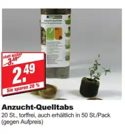 bauSpezi Anzucht-quelltabs Angebot