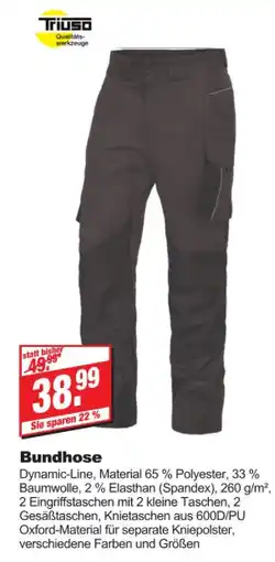 bauSpezi Triuso bundhose Angebot