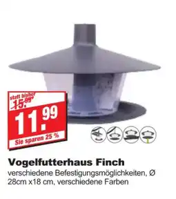 bauSpezi Vogelfutterhaus finch Angebot