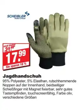bauSpezi Scheibler jagdhandschuh Angebot