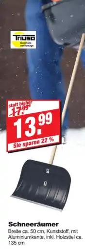 bauSpezi Triuso schneeräumer Angebot