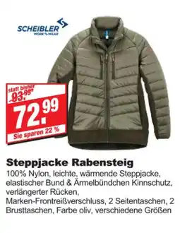 bauSpezi Scheibler steppjacke rabensteig Angebot