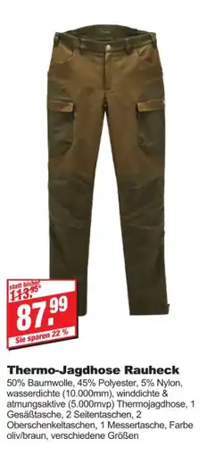 bauSpezi Thermo-jagdhose rauheck Angebot