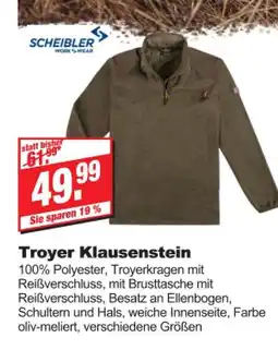 bauSpezi Scheibler troyer klausenstein Angebot