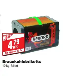 bauSpezi Rekord braunkohlebriketts Angebot