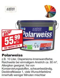 bauSpezi Schöner wohnen polarweiss Angebot
