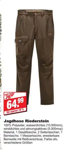 bauSpezi Jagdhose riederstein Angebot