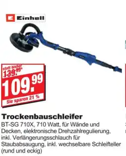 bauSpezi Einhell trockenbauschleifer bt-sg 710x Angebot