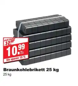 bauSpezi Braunkohlebrikett Angebot