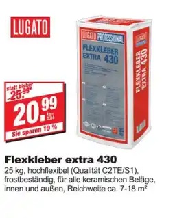 bauSpezi Lugato flexkleber extra 430 Angebot