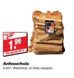 bauSpezi Anfeuerholz Angebot