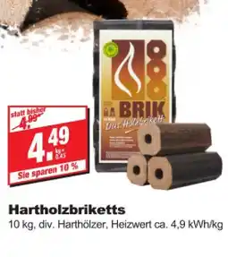 bauSpezi Hartholzbriketts Angebot