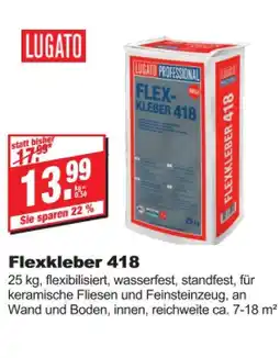 bauSpezi Lugato flexkleber 418 Angebot