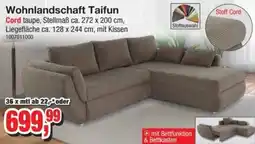 Möbelfundgrube Wohnlandschaft Taifun Angebot