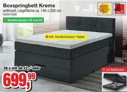 Möbelfundgrube Boxspringbett Krems Angebot