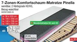 Möbelfundgrube 7-Zonen-Komfortschaum-Matratze Pinella Angebot
