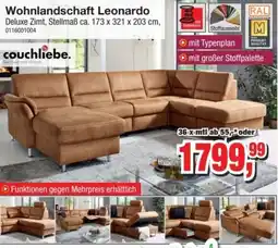 Möbelfundgrube Couchliebe Wohnlandschaft Leonardo Angebot