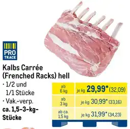 METRO Kalbs Carrée (Frenched Racks) hell Angebot