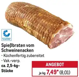 METRO Spießbraten vom Schweinenacken Angebot