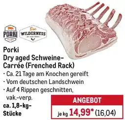 METRO Porki Dry aged Schweine Carrée (Frenched Rack) Angebot