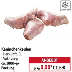 METRO Kaninchenkeulen Angebot