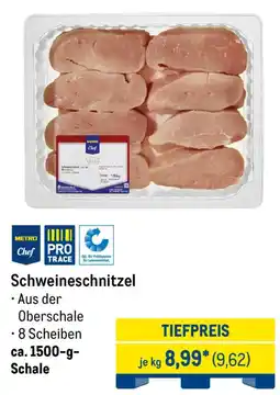 METRO METRO Chef Schweineschnitzel Angebot