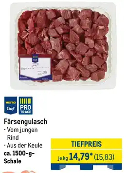 METRO METRO Chef Färsengulasch Angebot
