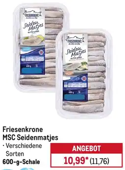 METRO Friesenkrone MSC Seidenmatjes Angebot