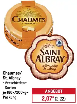 METRO Chaumes/ St. Albray Angebot