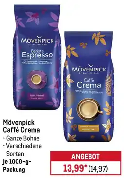 METRO Mövenpick Caffè Crema Angebot